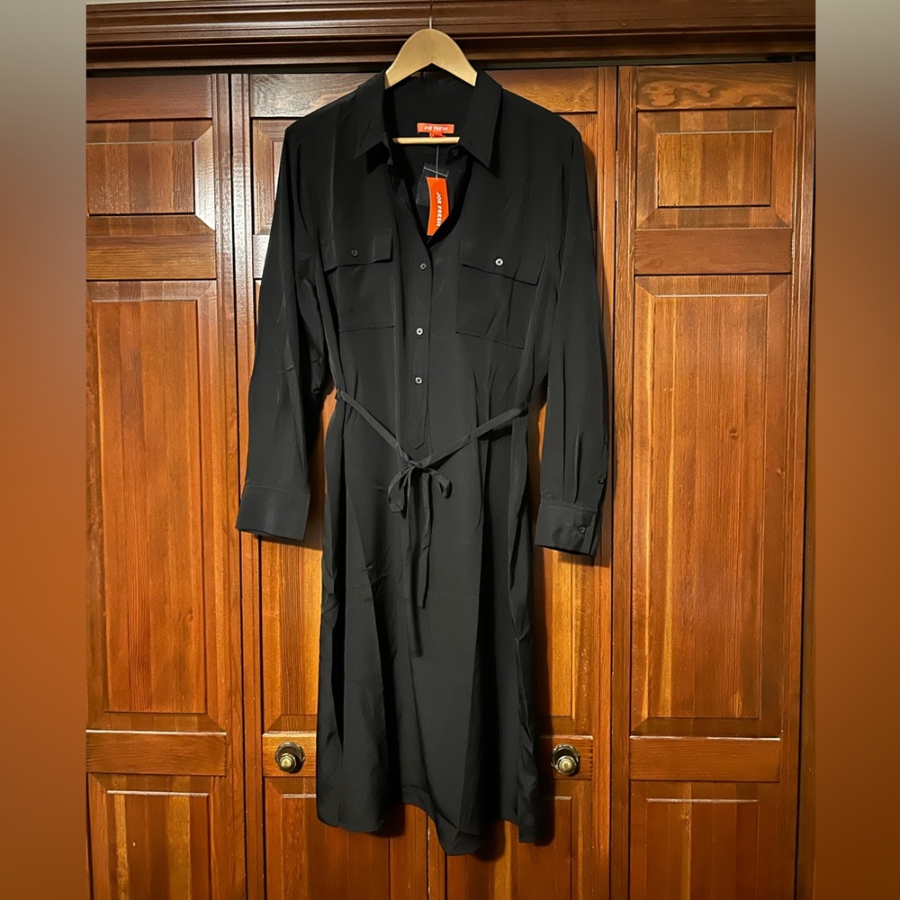 NWT Joe Fresh Button-Up Shirt Dress